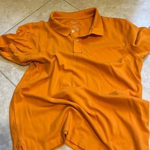 ORANGE MENS POLO
